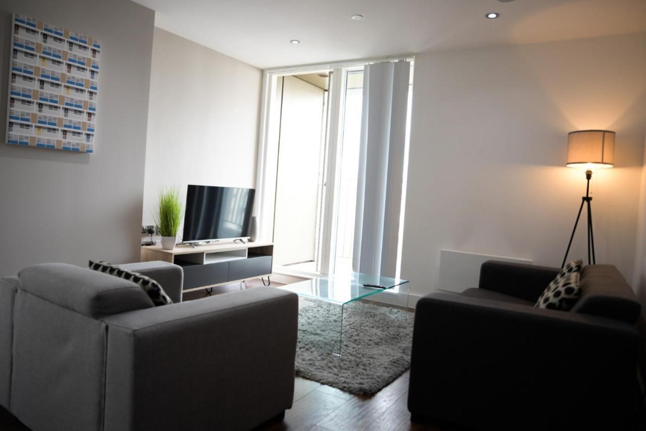 Onpoint Apartments - Spacious 2 Bedroom Apt - City Centre With Balcony Manchester Extérieur photo