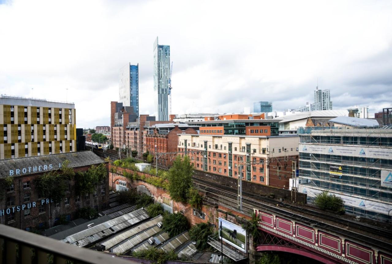 Onpoint Apartments - Spacious 2 Bedroom Apt - City Centre With Balcony Manchester Extérieur photo